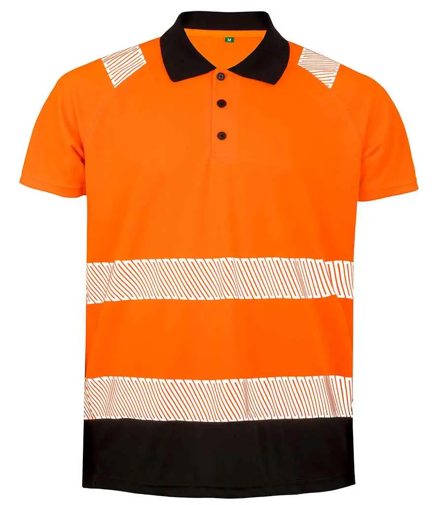 Result Genuine Recycled Safety Polo Shirt Result Genuine Recycled