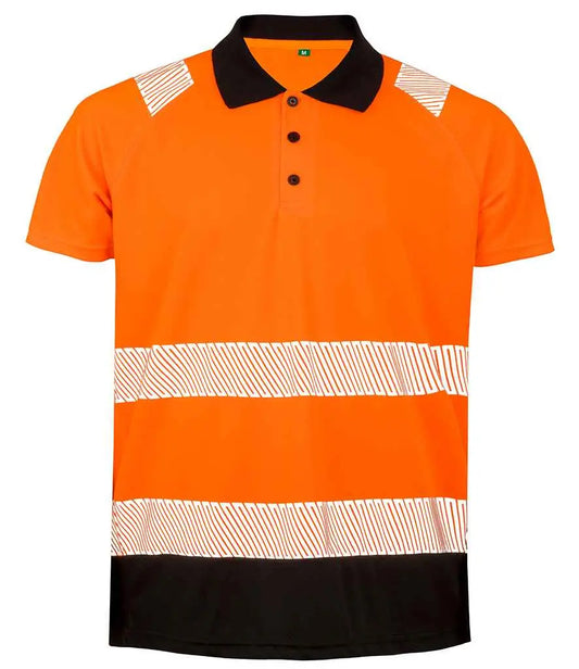 Result Genuine Recycled Safety Polo Shirt Result Genuine Recycled