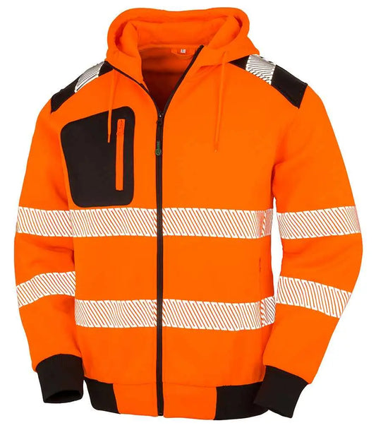 Result Genuine Recycled Safety Zip Hoodie Result Genuine Recycled