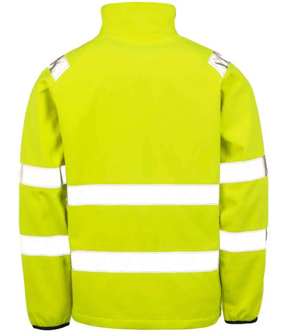 Result Genuine Recycled Printable Safety Soft Shell Jacket Result Genuine Recycled