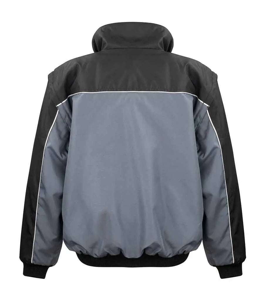 Result Work-Guard Zip Sleeve Heavy Duty Jacket Result Work-Guard