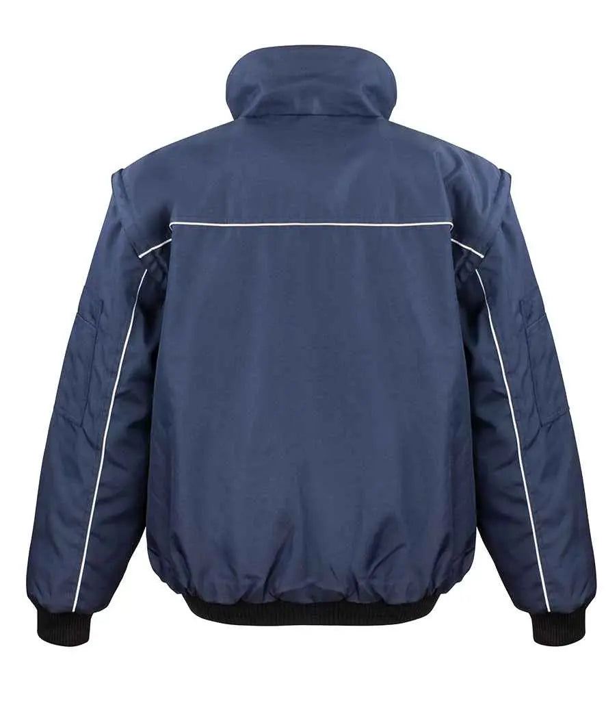Result Work-Guard Zip Sleeve Heavy Duty Jacket Result Work-Guard