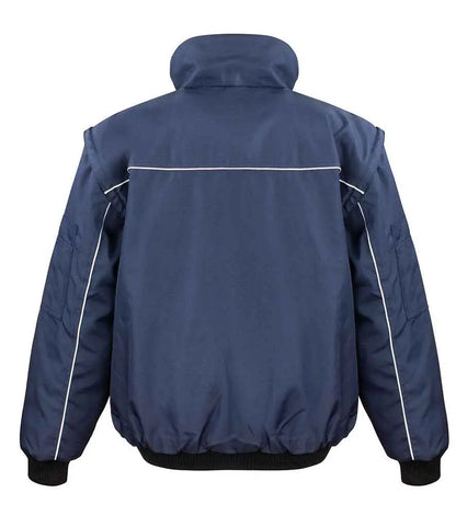 Result Work-Guard Zip Sleeve Heavy Duty Jacket Result Work-Guard