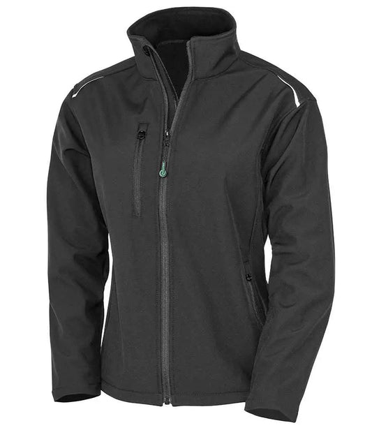 Result Genuine Recycled Ladies Three Layer Printable Soft Shell Jacket Result Genuine Recycled