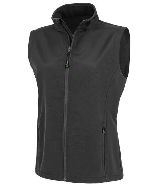 Result Genuine Recycled Ladies Printable Soft Shell Bodywarmer Result Genuine Recycled