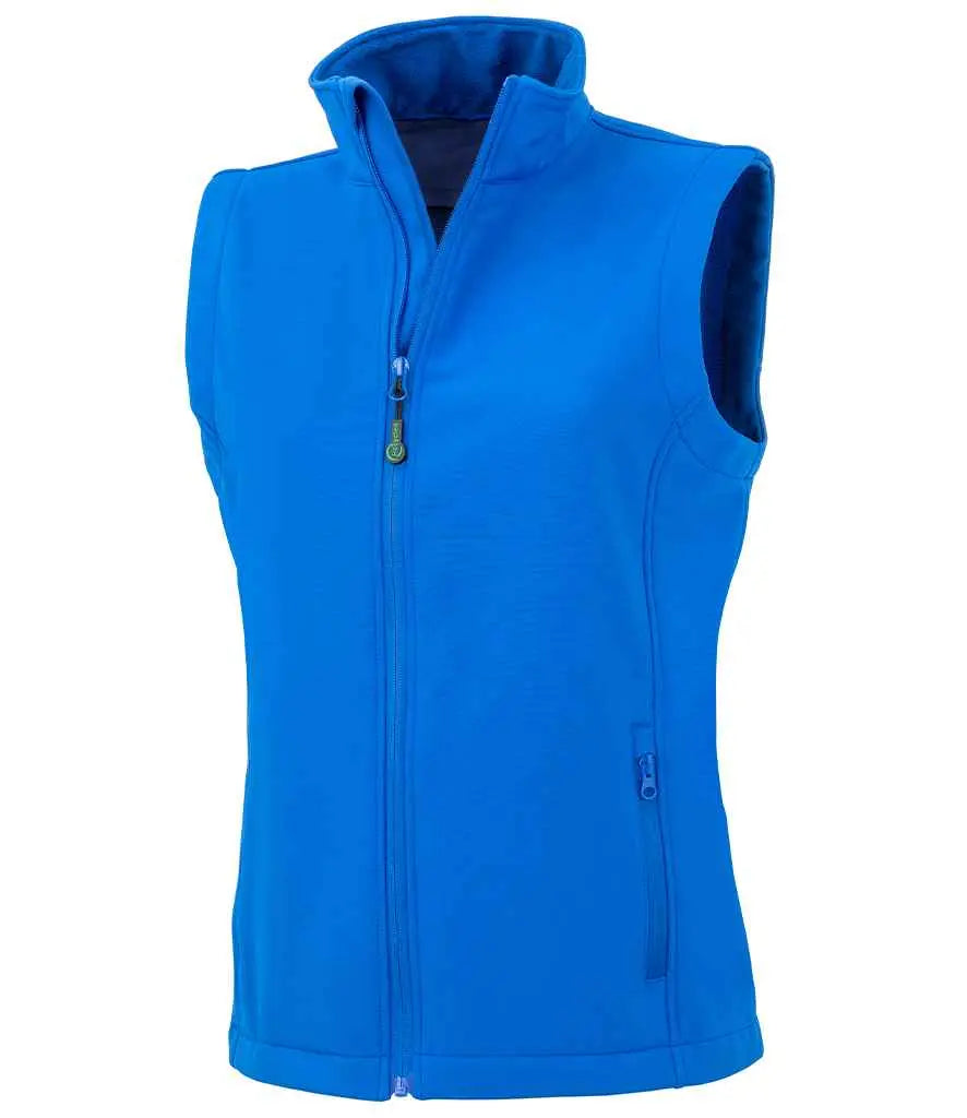 Result Genuine Recycled Ladies Printable Soft Shell Bodywarmer Result Genuine Recycled