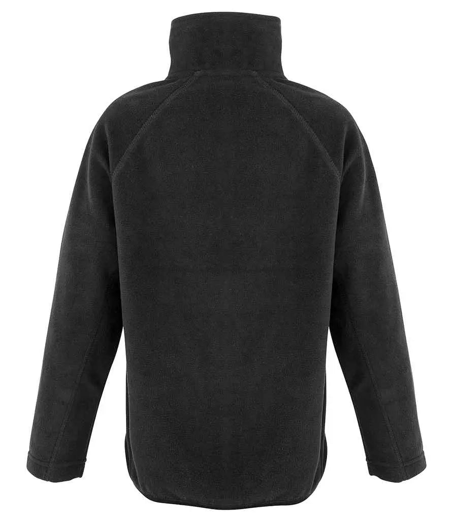Result Genuine Recycled Kids Zip Neck Micro Fleece Result Genuine Recycled