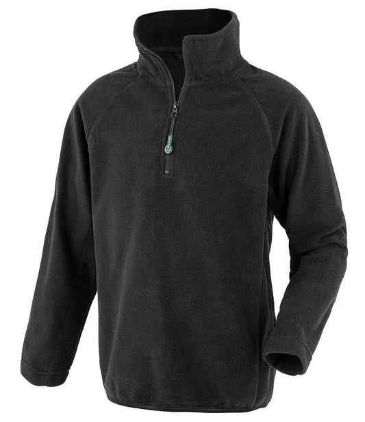 Result Genuine Recycled Kids Zip Neck Micro Fleece Result Genuine Recycled