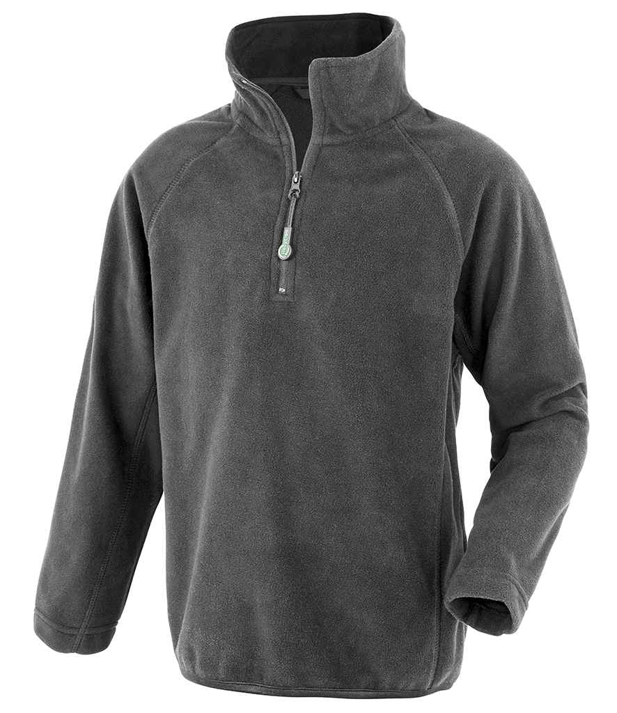 Result Genuine Recycled Kids Zip Neck Micro Fleece Result Genuine Recycled