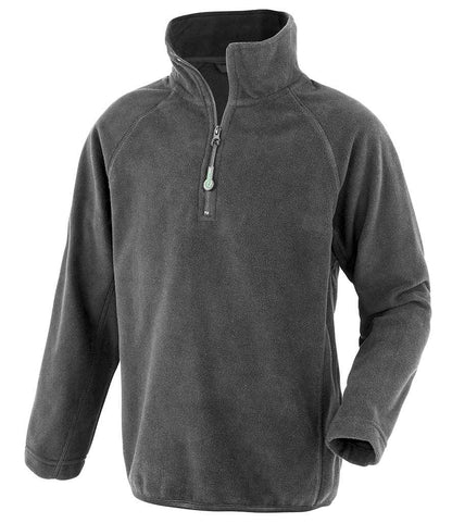 Result Genuine Recycled Kids Zip Neck Micro Fleece Result Genuine Recycled