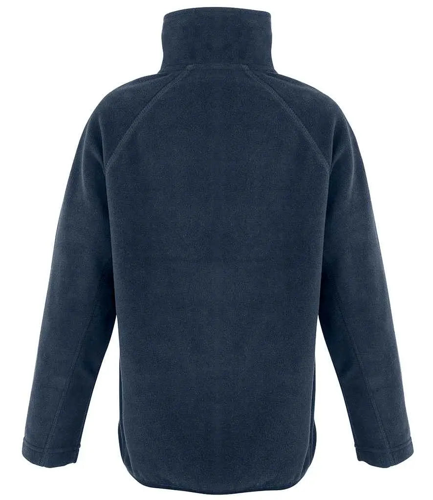 Result Genuine Recycled Kids Zip Neck Micro Fleece Result Genuine Recycled