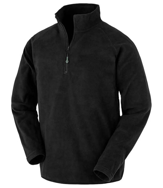 Result Genuine Recycled Zip Neck Micro Fleece Result Genuine Recycled