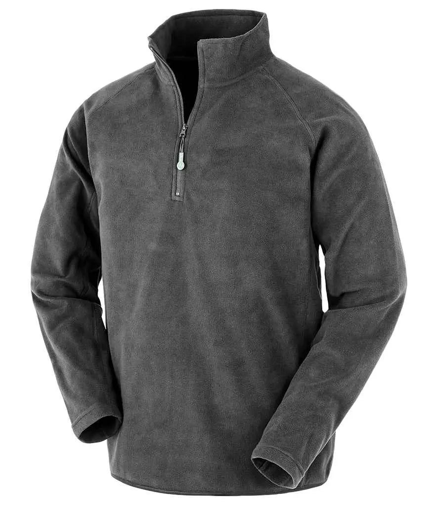 Result Genuine Recycled Zip Neck Micro Fleece Result Genuine Recycled