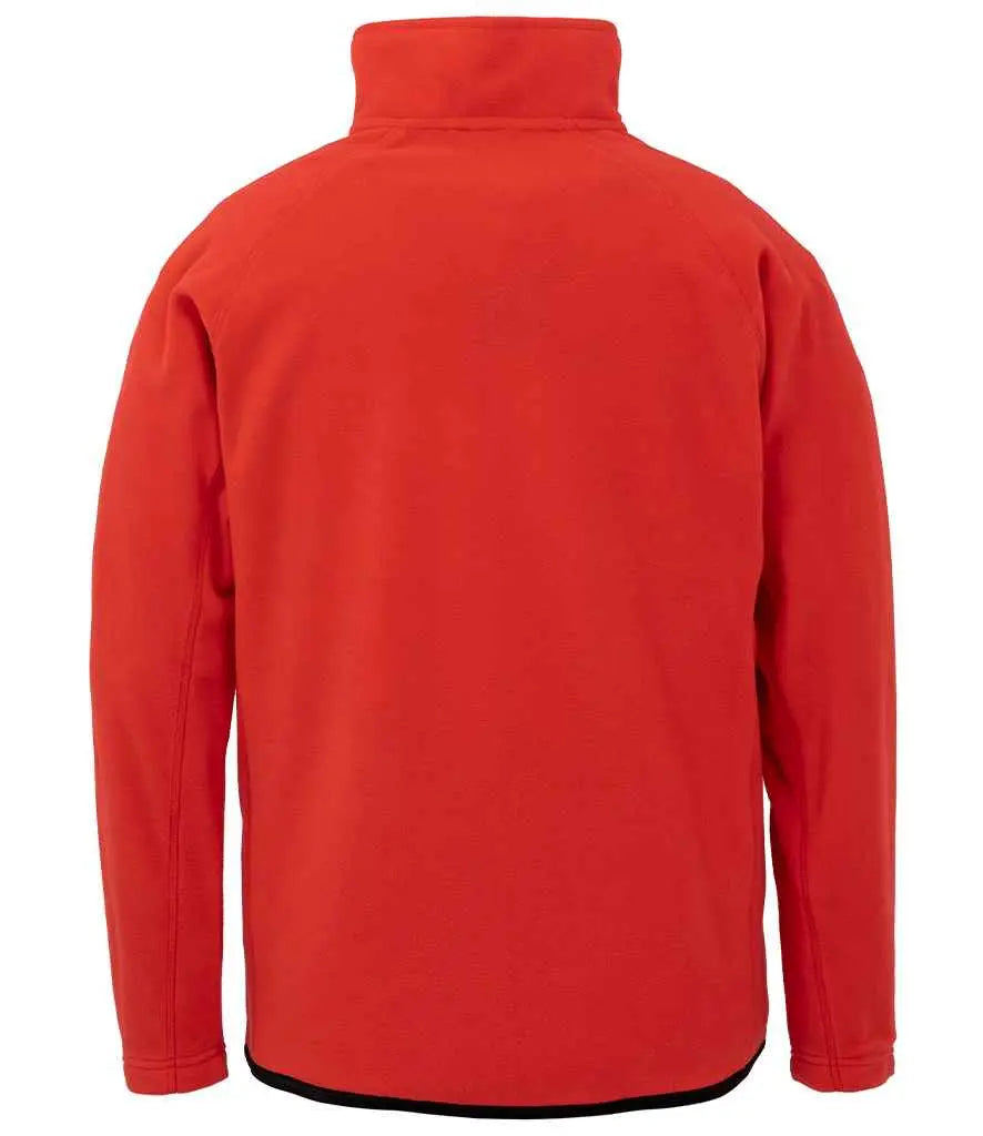 Result Genuine Recycled Zip Neck Micro Fleece Result Genuine Recycled