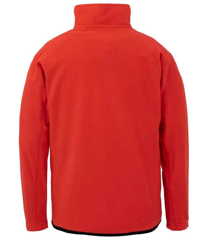 Result Genuine Recycled Zip Neck Micro Fleece Result Genuine Recycled