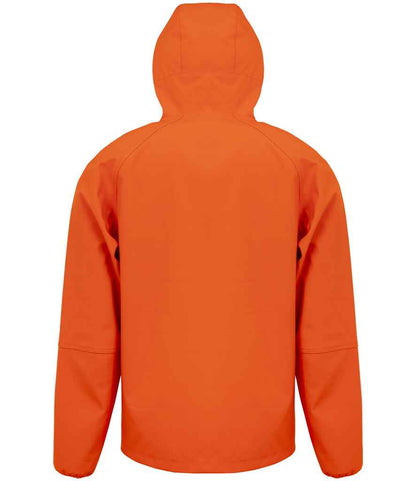 Result Recycled Three Layer Printable Hooded Soft Shell Jacket
