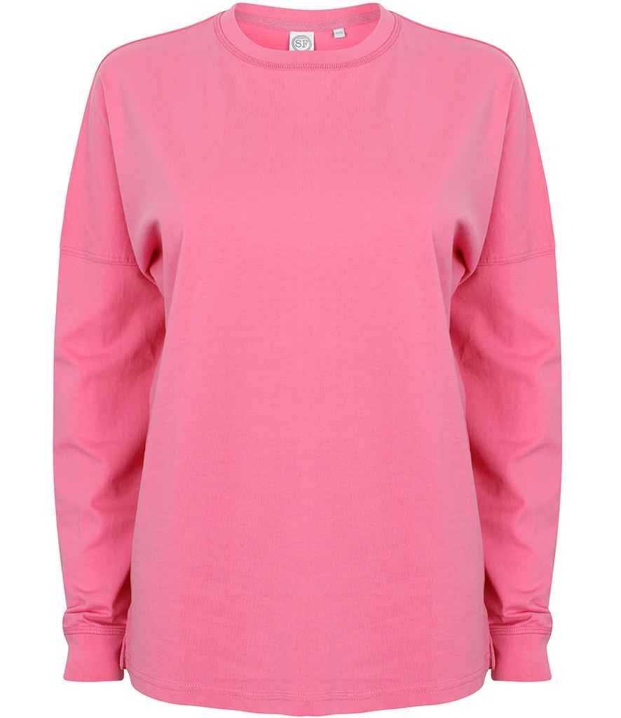 SF Clothing Unisex Drop Shoulder Slogan Top