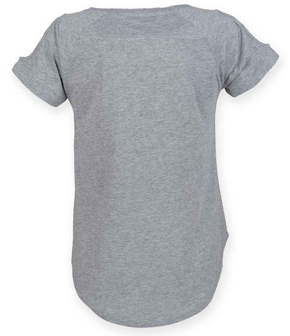 SF Clothing Ladies Drop Tail T-Shirt