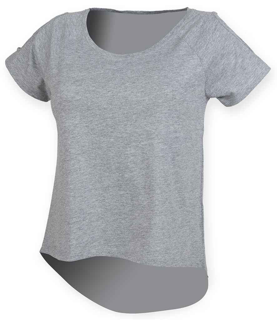 SF Clothing Ladies Drop Tail T-Shirt