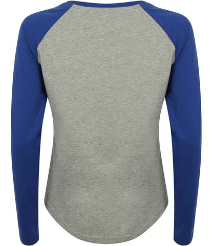 SF Clothing Ladies Long Sleeve Baseball T-Shirt