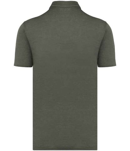 Spasso Knitted Linen Polo Shirt