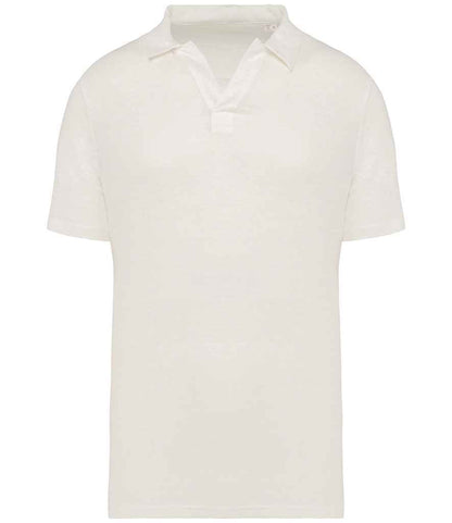 Spasso Linen Polo Shirt