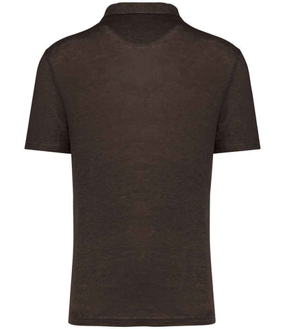Spasso Linen Polo Shirt