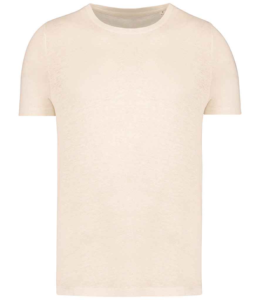 Spasso Crew Neck Linen T-Shirt