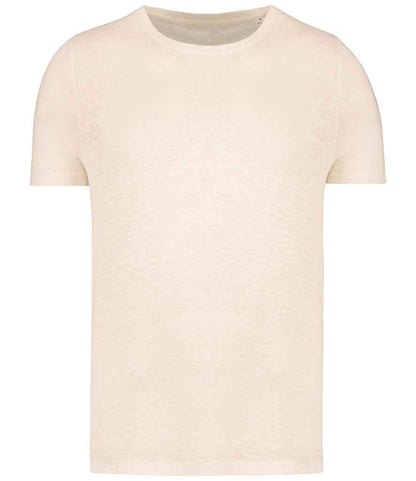 Spasso Crew Neck Linen T-Shirt