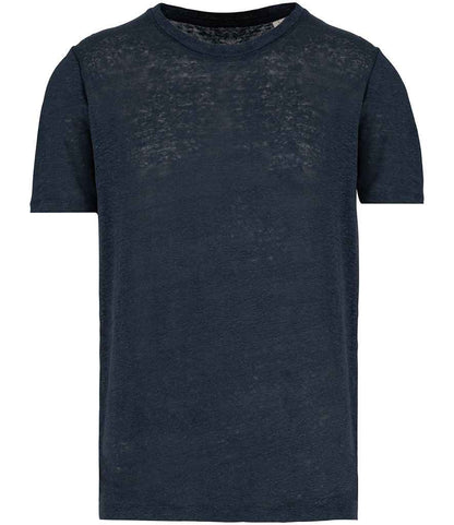 Spasso Crew Neck Linen T-Shirt