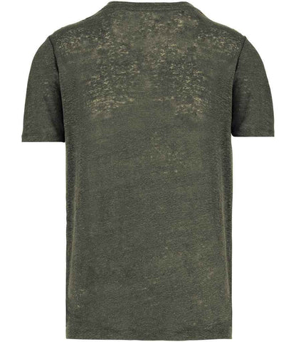 Spasso Crew Neck Linen T-Shirt
