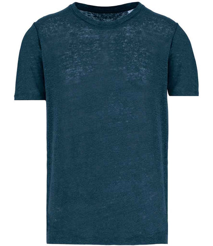 Spasso Crew Neck Linen T-Shirt