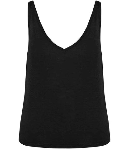Spasso Ladies Linen Tank Top