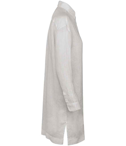 Spasso Ladies Linen Dress Shirt