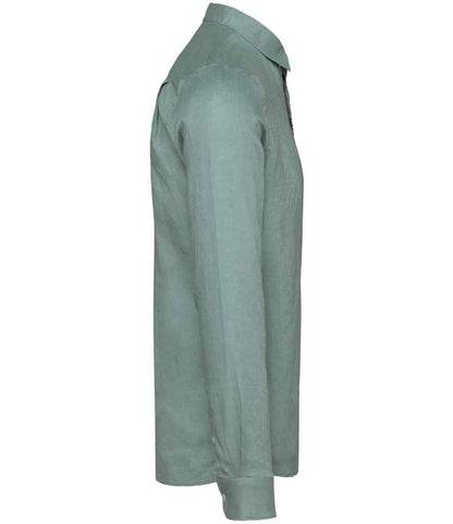 Spasso Long Sleeve Linen Shirt