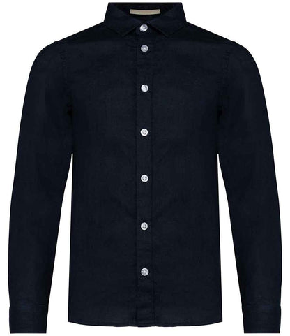Spasso Kids Long Sleeve Linen Shirt