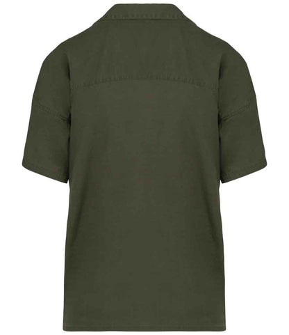 Spasso Ladies Short Sleeve Oversized TENCEL™ Shirt