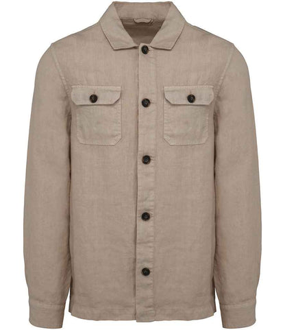 Spasso Linen Washed Overshirt