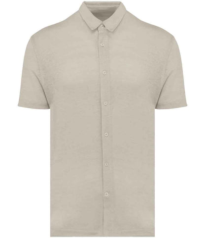 Spasso Short Sleeve Linen Shirt