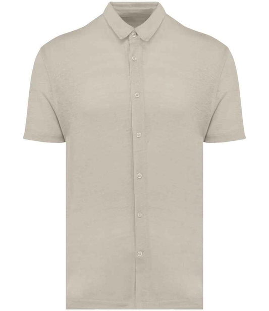 Spasso Short Sleeve Linen Shirt