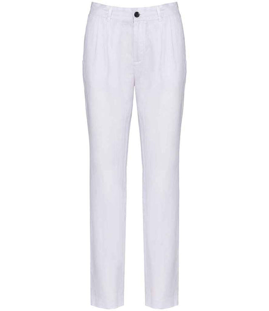 Spasso Ladies Linen Trousers