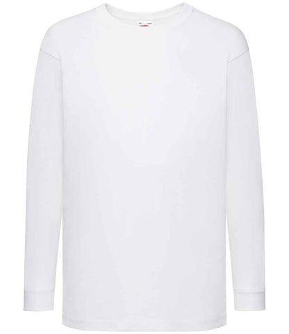 Fruit of the Loom Kids Long Sleeve Value T-Shirt