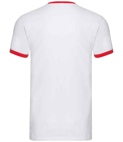 Fruit of the Loom Contrast Ringer T-Shirt