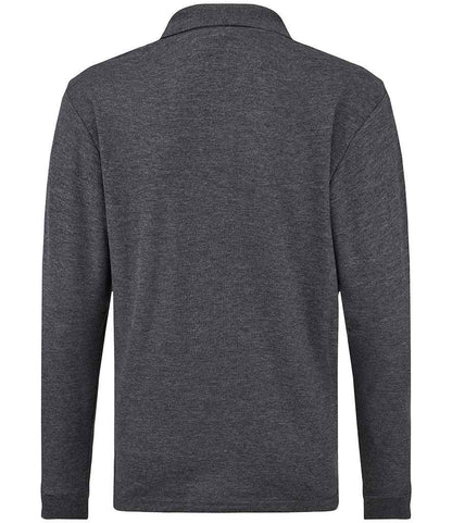 Fruit of the Loom Kids Long Sleeve Poly/Cotton Piqué Polo Shirt