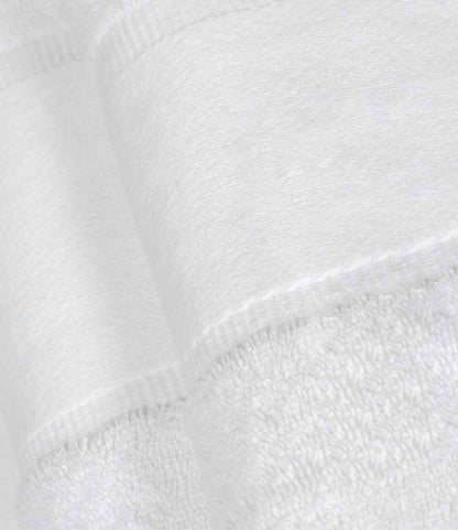 Towel City Organic Printable Border Hand Towel