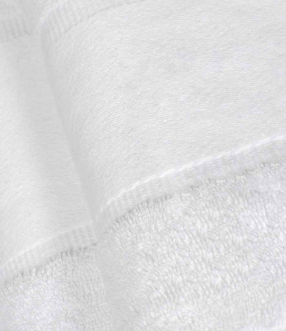 Towel City Organic Printable Border Guest Towel