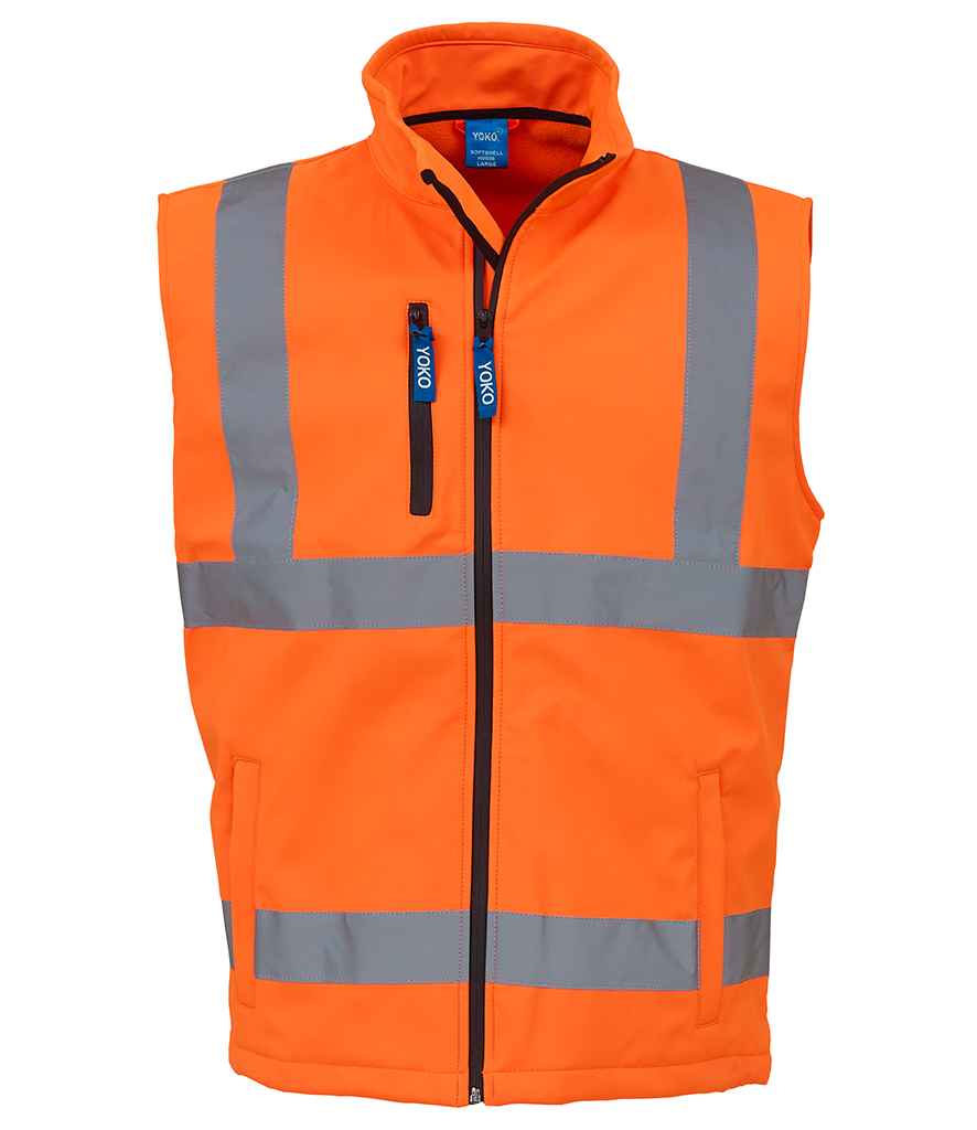 Yoko Hi-Vis Soft Shell Gilet YOKO