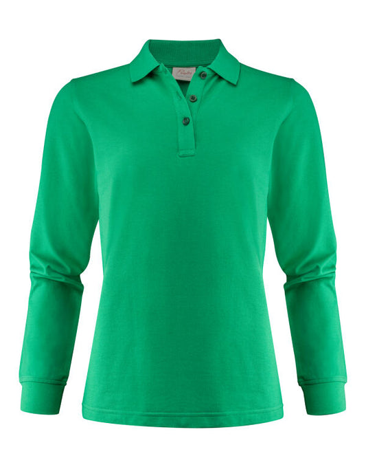 Printer Ladies Surf Pro LS Polo