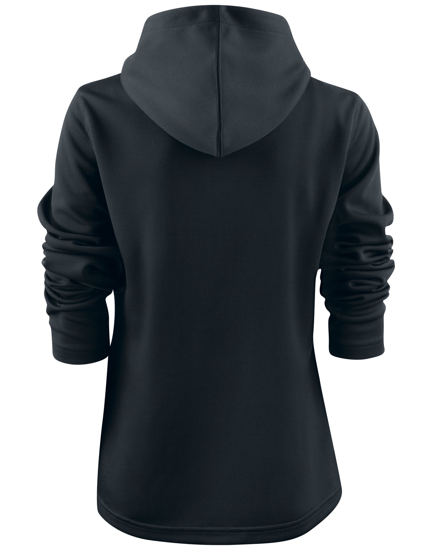 Printer Red Ladies Layback F/Z Hoodie